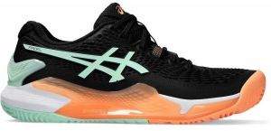 ASICS GEL-RESOLUTION 9 Pánska tenisová obuv, čierna, veľkosť 39.5