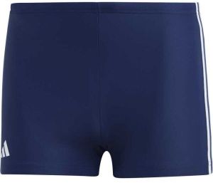 adidas 3 STRIPES BOXER Pánske plavky, tmavo modrá, veľkosť