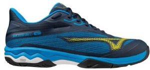 Mizuno WAVE EXCEED LIGHT 2 AC Pánska tenisová obuv, tmavo modrá, veľkosť 45