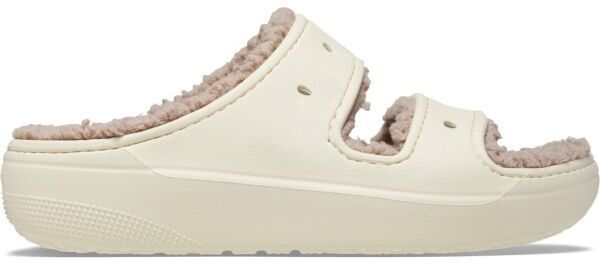 Crocs CLASSIC COZZZY SANDAL Dámske šľapky, béžová, veľkosť 41/42
