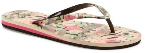 Roxy PORTOFINO III Dámske žabky, mix, veľkosť 38