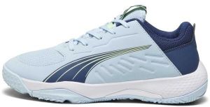 Puma ACCELERATE JR Juniorská idoorová obuv, svetlomodrá, veľkosť 34