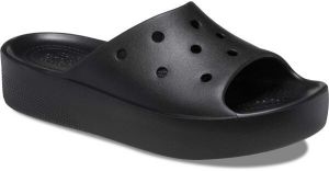 Crocs CLASSIC PLATFORM SLIDE Dámska nazúvacia obuv, čierna, veľkosť 38/39