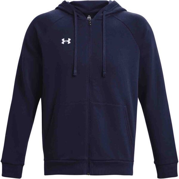 Under Armour RIVAL Pánska mikina, tmavo modrá, veľkosť