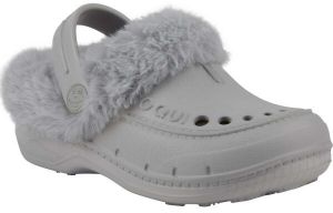 Coqui HUSKY KIDS Detské zateplené clogsy, sivá, veľkosť