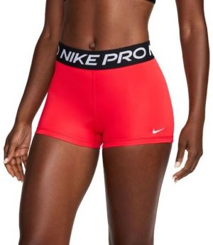 Nike PRO 365 Dámske elastické šortky, červená, veľkosť