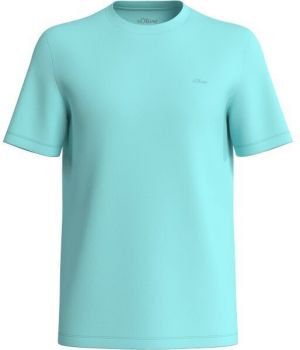 s.Oliver RL T-SHIRT Pánske tričko, svetlomodrá, veľkosť