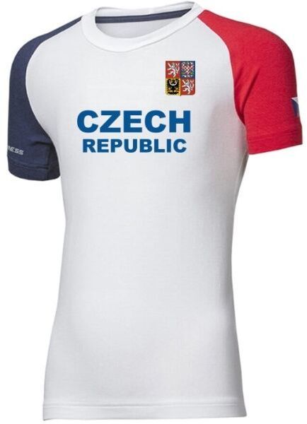 PROGRESS FC1 CZ JR Juniorské tričko pre fanúšikov, biela, veľkosť 140-146