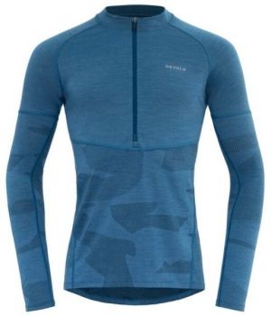 Devold STANDAL MERINO SHIRT Pánske tričko, modrá, veľkosť
