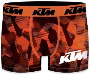 KTM ARMY Pánske boxerky, oranžová, veľkosť