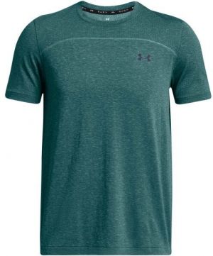 Under Armour SEAMLESS WORDMARK Pánske tričko, tmavo zelená, veľkosť S