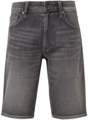 s.Oliver RL DENIM TROUSERS Pánske šortky, tmavo sivá, veľkosť