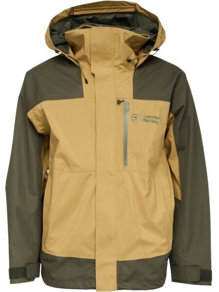 ADVENTER & FISHING FISHING JACKET Pánska bunda s membránou, hnedá, veľkosť