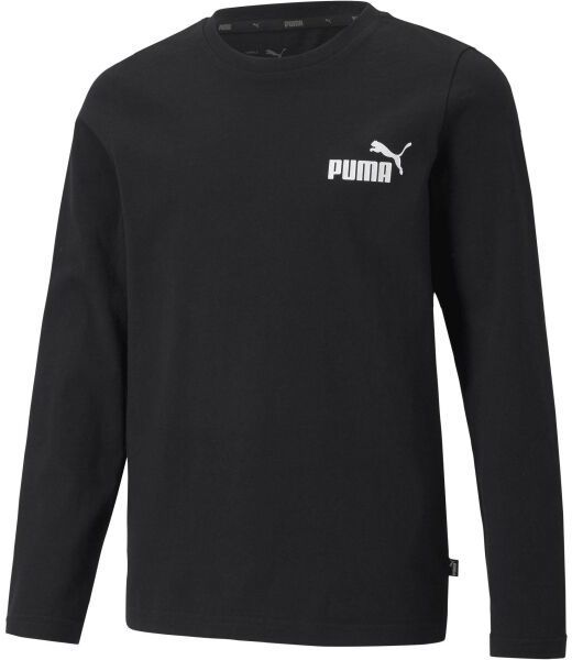 Puma ESS NO.1 LOGO LS TEE B Detské  športové tričko, čierna, veľkosť
