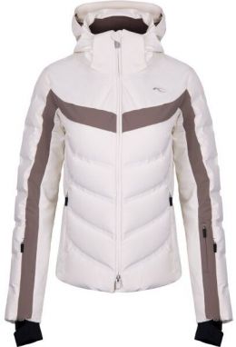 Kjus MOMENTUM JACKET W Dámska zimná bunda, béžová, veľkosť