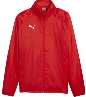 Puma TEAMGOAL ALL WEATHER JACKET Pánska športová bunda, červená, veľkosť