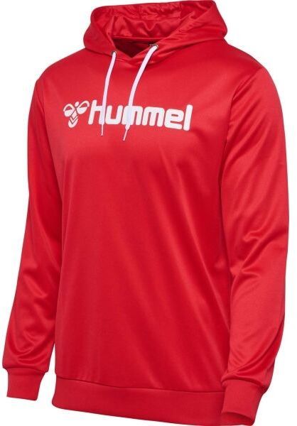 Hummel LOGO HOODIE Pánska mikina, červená, veľkosť