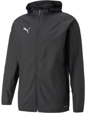 Puma TEAMCUP WINDSHIELD Pánska športová bunda, čierna, veľkosť