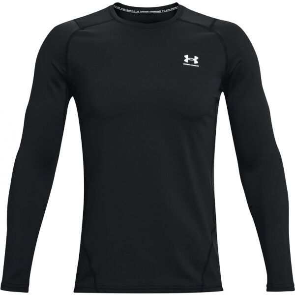 Under Armour CG ARMOUR FITTED CREW Pánske tričko, čierna, veľkosť