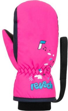 Reusch KIDS MITTEN CR Detské zimné rukavice, ružová, veľkosť