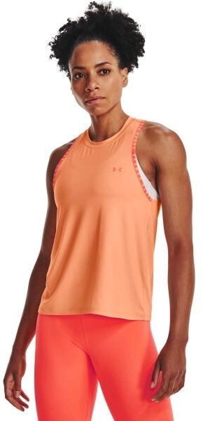 Under Armour KNOCKOUT Dámske tielko, oranžová, veľkosť S