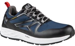 Jack Wolfskin TRAIL GOAT TEX M Pánska outdoorová obuv, modrá, veľkosť 44.5