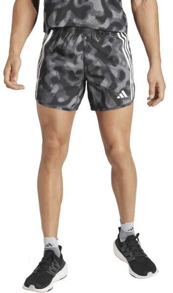 adidas OWN THE RUN SHORTS Pánske bežecké šortky, tmavo sivá, veľkosť