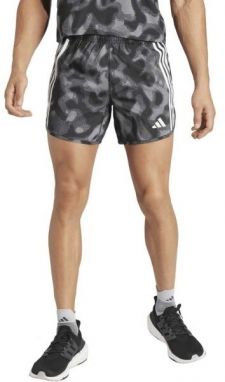 adidas OWN THE RUN SHORTS Pánske bežecké šortky, tmavo sivá, veľkosť