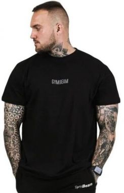 GymBeam FIT Pánske tričko, černá, veľkosť