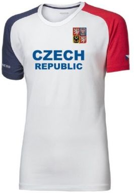 PROGRESS FC1 CZ Pánske tričko pre fanúšikov, biela, veľkosť