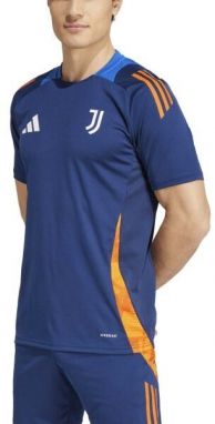 adidas JUVENTUS TRAINING JERSEY Pánske športové tričko, modrá, veľkosť
