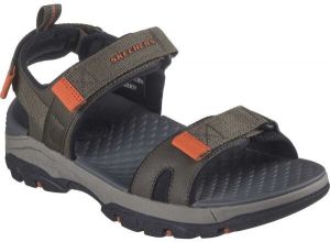 Skechers TRESMEN - RYER Pánske sandále, tmavo zelená, veľkosť