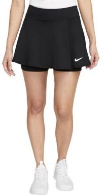 Nike NKCT DF VCTRY SKRT FLOUNCY Dámska tenisová sukňa, čierna, veľkosť