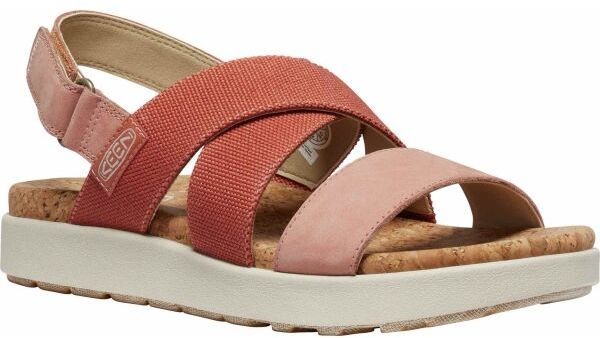 Keen ELLE CRISS CROSS W Dámske sandále, lososová, veľkosť 38