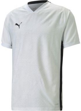 Puma TEAMCUP JERSEY Pánske futbalové tričko, biela, veľkosť