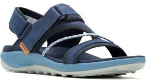 Merrell TERRAN 4 BACKSTRAP Dámske outdooorové sandále, tmavo modrá, veľkosť 37