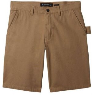 Quiksilver CARPENTER SHORT Pánske kraťasy, hnedá, veľkosť