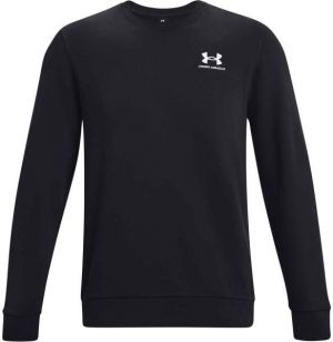 Under Armour ESSENTIAL FLEECE CREW Pánska mikina, čierna, veľkosť