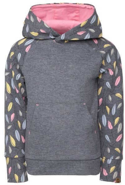 LOAP ECVENA Dievčenská mikina, sivá, veľkosť 158-164