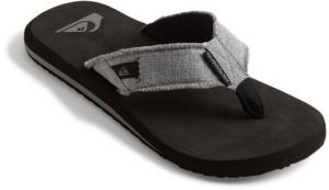 Quiksilver MONKEY ABYSS Pánske žabky, čierna, veľkosť 40