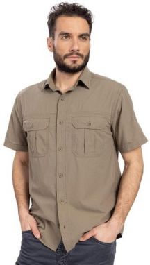 BUSHMAN EVANS Pánska košeľa, khaki, veľkosť