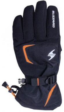Blizzard REFLEX SKI GLOVES Lyžiarske rukavice, čierna, veľkosť