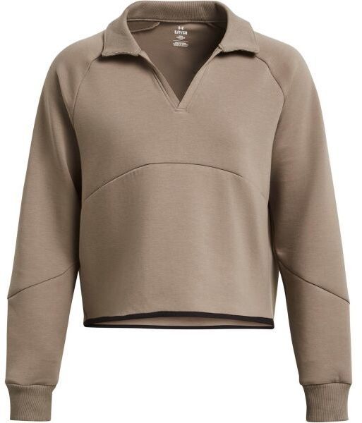 Under Armour UNSTOPPABLE FLEECE Dámska mikina, hnedá, veľkosť M