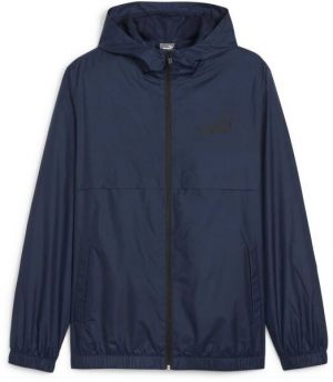 Puma ESS SOLID WINDBREAKER Pánska bunda, tmavo modrá, veľkosť