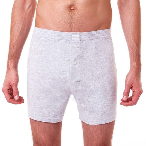 Bellinda COTTON BOXER Boxerky, sivá, veľkosť XXXL
