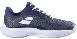 Babolat JET TERE 2 CLAY W Dámska tenisová obuv, tmavo modrá, veľkosť 38