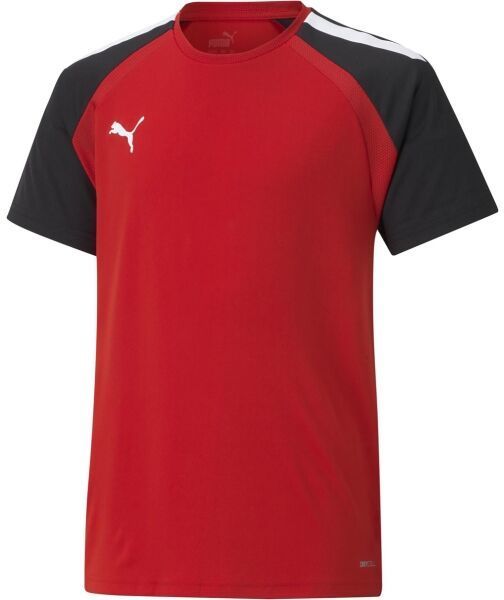 Puma TEAMPACER JERSEY JR Detský futbalový dres, červená, veľkosť
