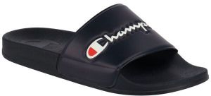 Champion SLIDE VARSITY Pánske šľapky, tmavo modrá, veľkosť 40