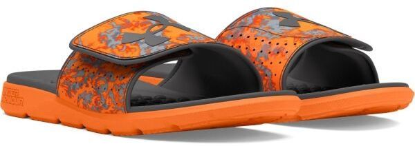 Under Armour IGNITE PRO GRAPHIC STRAP Pánske šľapky, oranžová, veľkosť 40