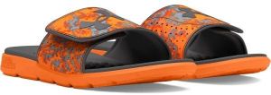 Under Armour IGNITE PRO GRAPHIC STRAP Pánske šľapky, oranžová, veľkosť 40